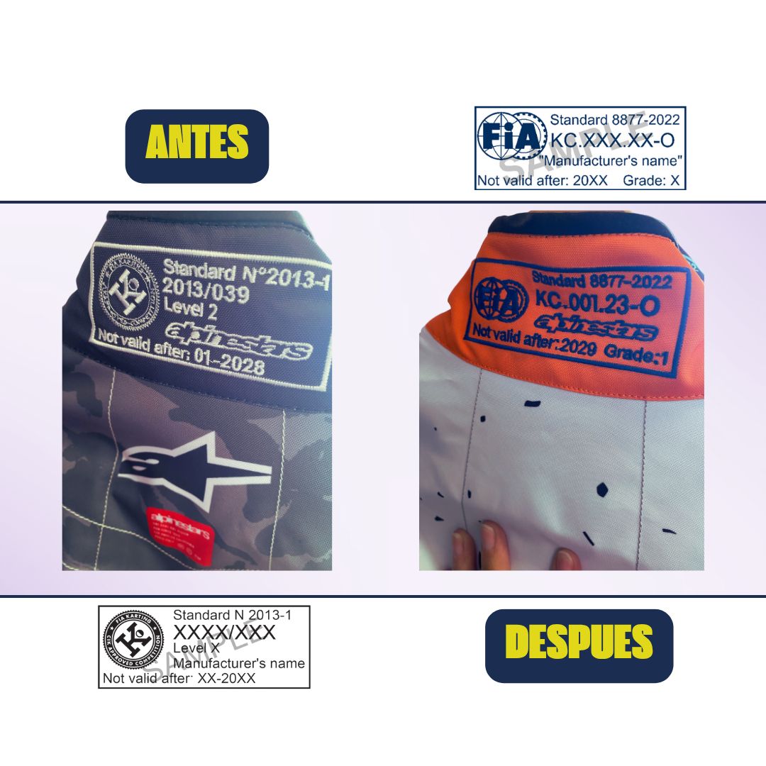 antes despues homologacion fia 8877-2022