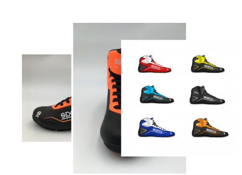 botas-sparco-k-pole-negro-naranja-fluo