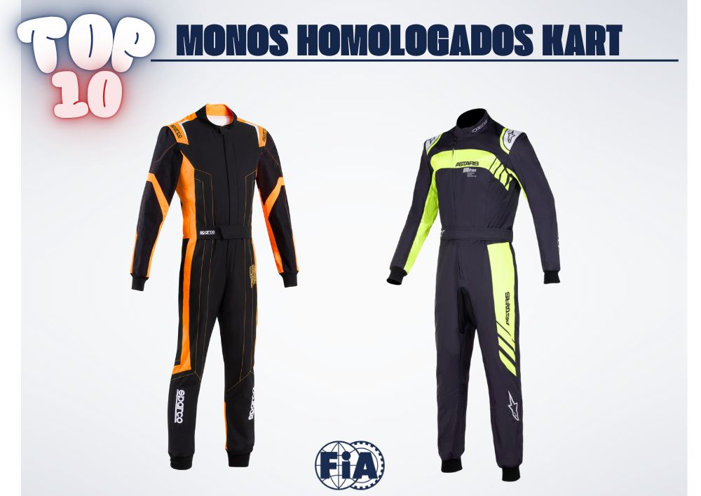 monos homologados karting mejores