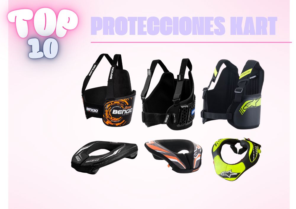 top mejores protectores costillas karting
